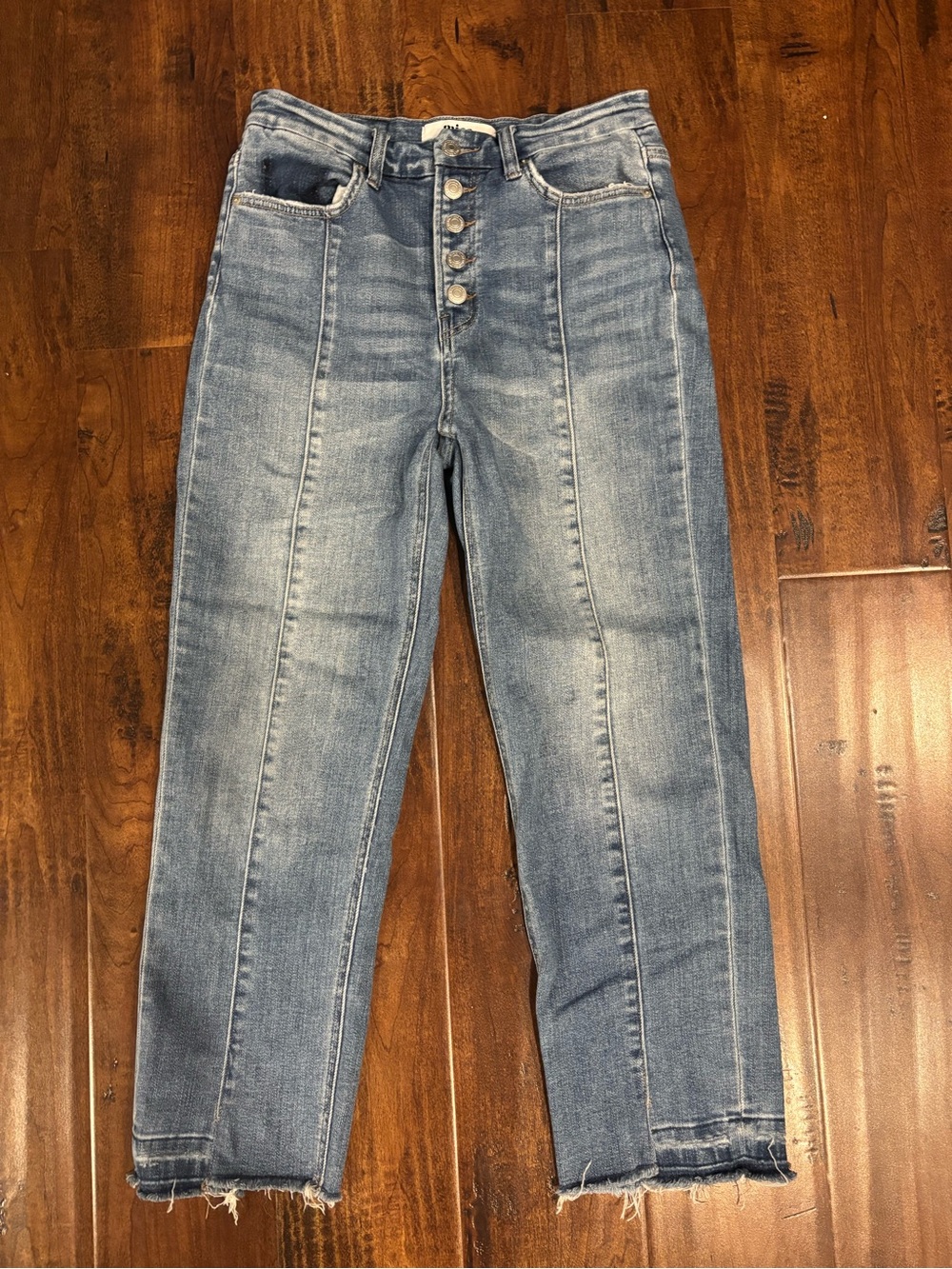 Mica straight leg high rise jeans 28